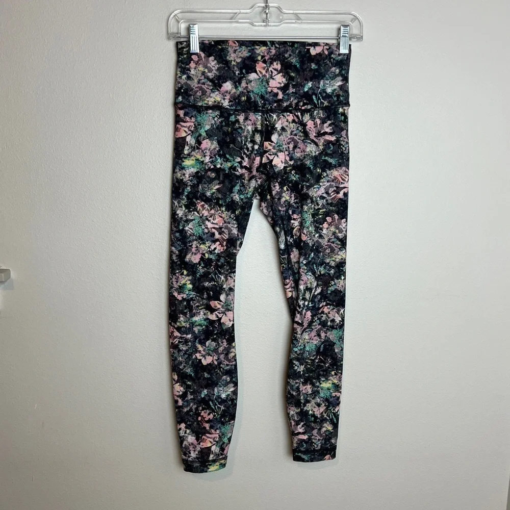 Lululemon Wunder Under High-Rise 7/8 Leggings 25” Full Luon Dappled Daze Multi